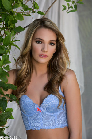 18 year old girl Erin gets deflowered on a bed wearing socks